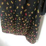 Old Navy  Bell Sleeve Floral Neck Tie Shift Dress Medium Photo 7