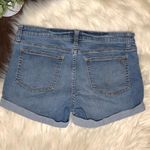 I Heart Ronson I love Ronson patchwork denim cuffed shorts sz 2 Photo 1