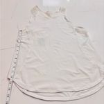 Lululemon  Women's ivory  Sleeveless  active sports Top Photo 2