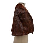 Vintage Bullocks Mink Cape Brown Size undefined Photo 2
