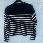 Garnet Hill Classic Vintage Knit Mock-Neck Top Size XS Photo 2