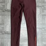 Peloton Burgundy Leggings Size Small Photo 0