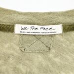 Free People  X We The Free Jolin Linen Cotton Tunic Blouse Top Hot Spring Green Photo 11