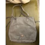 Kooba  Women's Purple Anguilla Leather Front Pocket Everette Tote Bag Photo 2