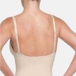 SKIMS RARE  Seamless Sculpt Deep‎ Plunge Short Bodysuit Sand Size L  NWOT halter Photo 6