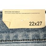 Kancan High Rise Boyfriend Jeans Plus Sz 22 Light Wash Distressed Stretch NEW! Blue Photo 3