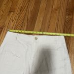 Anthropologie Maeve  Colette Linen‎ Blend Ivory Shorts Size 34 Photo 7