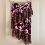 Floral skirt with ruching Yellow Size L Photo 2