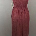 Indigo Rein Button Front Linen Sundress Photo 3