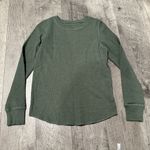 Green Sage Long Sleeve Women hippee boho 2010s basics small bella fall spring Photo 1