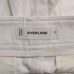 Everlane Tencel Way High Drape Shorts Beige Pleated High Waisted Belt Loops 12 Photo 2