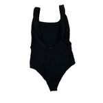 Aerie  Small Black One Piece Swimsuit Scoop Neck Beach Swimwear Photo 3