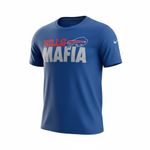 Nike Women's Large Blue Buffalo Bills Mafia Hometown Collection Cotton T-Shirt Photo 9