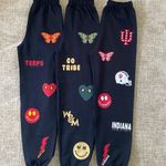 University Of Maryland Sweatpants Black Size M Photo 1
