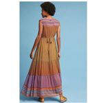 Anthropologie Aelyn Embroidered Maxi Dress by TANVI KEDIA Sz 4 Photo 12