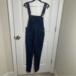We Wore What ‎ Revolve blue navy denim skinny overalls size small Photo 1