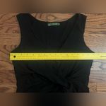 Velvet by Graham & Spencer “Laine” Midnight Sleeveless Tank w/ Twist Knot front Black Size M Photo 5