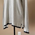 Flax  | Lt. Gray Crewneck Knit Sweater Sz M/L Photo 3