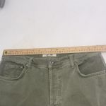 Free People  We The Free Maggie Jeans Distressed Ripped Green Frayed Hem Size 29 Photo 7