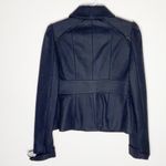 Anthropologie Leifsdottir military coat size 4 Black Photo 1