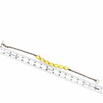 Monet  Yellow Cabochon Toggle Necklace Photo 3