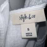 Style & Co 🦎Knitted All White Blouse🌵 Photo 2