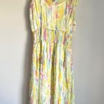 Anthropologie NEW Watercolor Maxi Dress 4 Photo 2