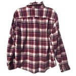 American Eagle Flannel Shirt Womens L Red Plaid Soft Rustic Cabin Core Hiking‎ Size L Photo 1