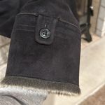 Esprit Espirit Collection faux fur suede button up winter coat size medium Photo 2