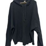 Aerie  Charcoal Knit Hoodie Photo 0