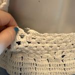 Free People  Women's Ivory Long-Sleeve Megan Crochet Cutout Back Top Medium NWT Photo 10