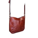 Patricia Nash Viareggio Satchel Crossbody Chestnut Leather Designer Everyday Photo 3