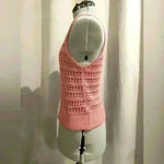 Old Navy Women’s Pink See Through Tank Top Photo 1
