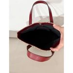 Burberry  Haymarket Check Plaid Coated Canvas Tote Bag Beige Multi Photo 9