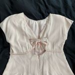 Donna Ricco Vintage Baby Pink Beaded Gown Photo 10