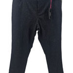 Torrid  Denim Straight Jeans Black Lace Jacquard Womens Size 22 Photo 0