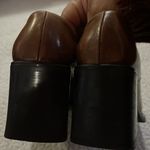 ALDO  Women’s Leather chunky Y2K  Shoes Loafers Size 5.5U.S Brown Casual Slip on Photo 5