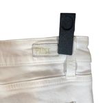 Paige White Verdugo Crop Cotton Blend Distressed Raw Hem Denim Jeans Women Sz 27 Photo 9