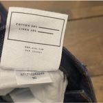 AYR  Women's The Jitney Dark Wash Wide Leg Denim Jeans Size 30 Cotton Linen Blend Photo 3