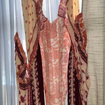 Free People  Bohemian Floral Kimono Cardigan Photo 0