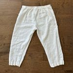 Bryn Walker Lightweight Linen Cropped Pants Photo 4