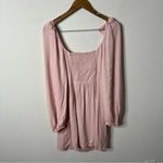 Wilfred  Pink Novella Mini Dress Puff Sleeve Long Sleeve Women’s Size 8 Photo 7