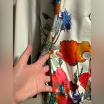 NWT Dolcezza White Mutilcolor Floral Button Down Jacket with pockets size XXL Photo 6