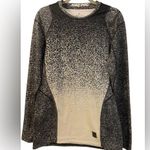 Nike Pro Speckled Black and White Long Sleeve Top Photo 0