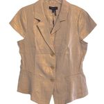 Donna Karan Short Sleeve Luxury Jacket Photo 3