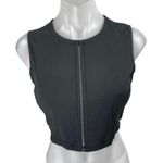 Lululemon Sculpt It Women's Black Sleeveless Activewear Fitness Crop Tank Top 6 Photo 0