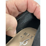 mix no. 6 Womans Ommi Slipon Pumps 8.5 Black Block Heel Round Toe Photo 6