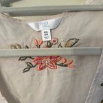 Time And Tru  Women’s Floral Embroidered Blouse Photo 3