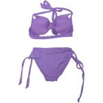 Victoria's Secret  Tie Bikini Purple Small 34A Photo 2