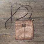 Fossil Brown Pebbled Crossbody Purse Photo 1